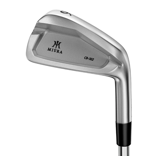 Miura CB-302 White Chrome Iron Set