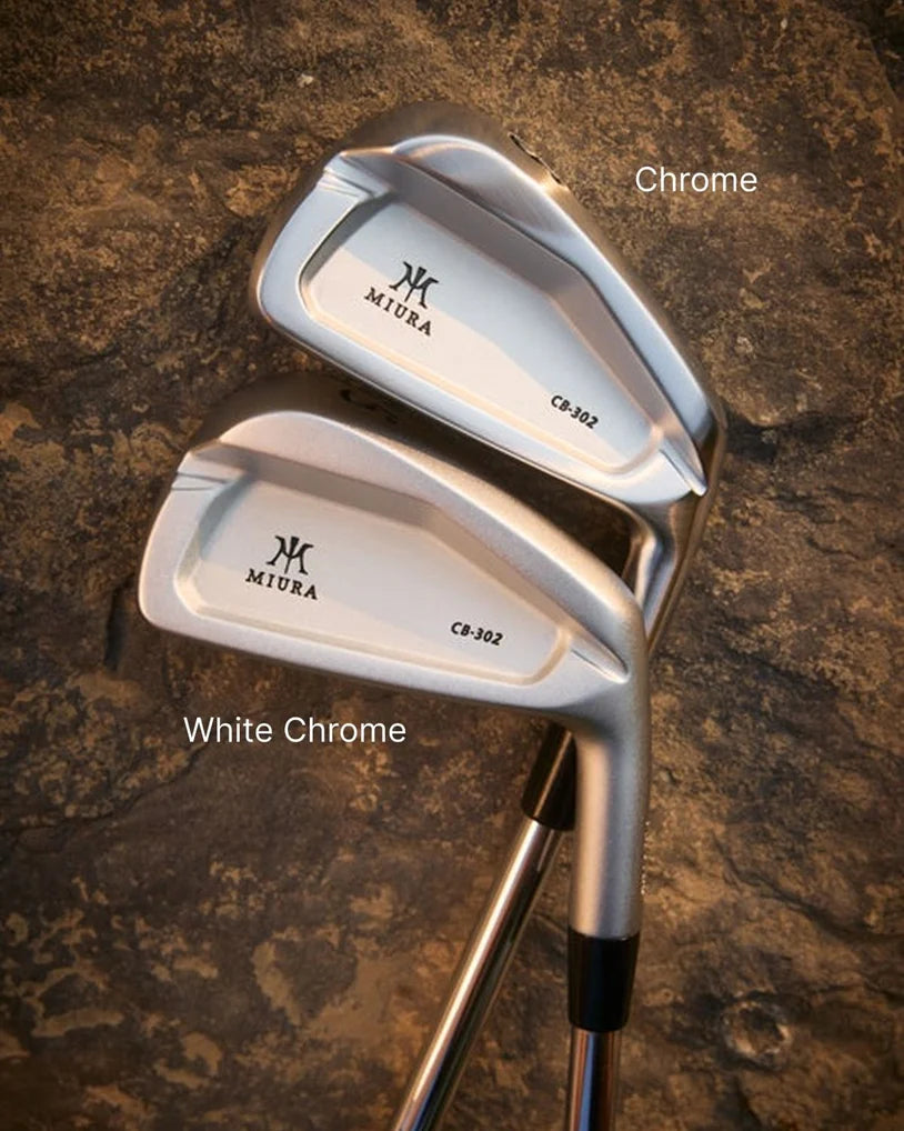 Miura CB302 White Chrome Irons - Build Your Set